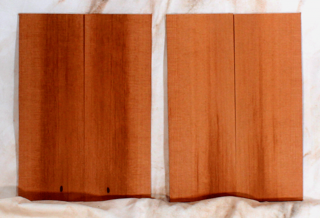 Redwood Ukulele Soundboards (DU70) Two Sets