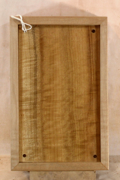 Handmade Maple Urn With Curved Sides (AA69)