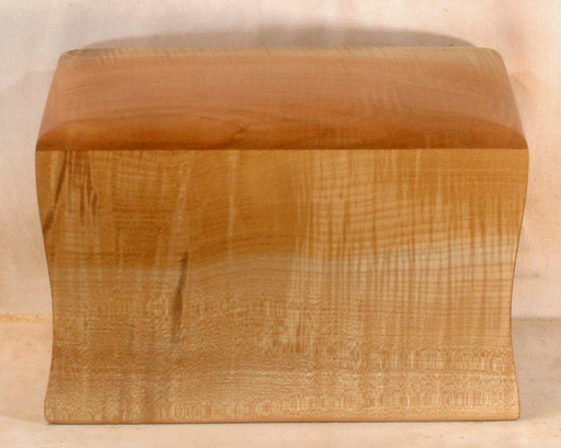 Handmade Maple Urn