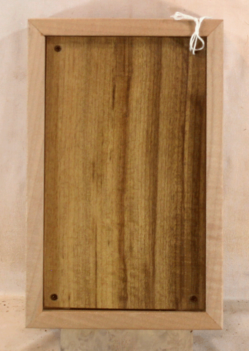Handmade Maple Urn With Curved Sides (AA71)