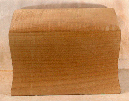 Handmade Maple Urn