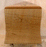 Handmade Maple Urn With Curved Sides and a Myrtle Cross (AA73)