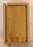 Handmade Maple Urn With Curved Sides and a Myrtle Cross (AA73)