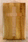 Handmade Myrtle Urn With Curved Sides and a Maple Cross (AA84)