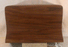 Handmade Claro Walnut Urn With Curvered Sides (AA87)