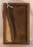 Handmade Claro Walnut Urn With Curvered Sides (AA87)