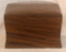 Handmade Claro Walnut Urn