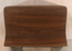 Handmade Claro Walnut Urn With Our Signature Maple Cross (AA90)