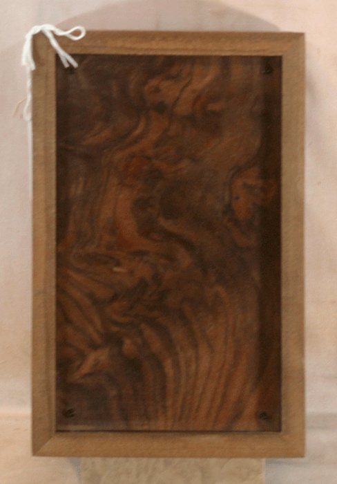 Handmade Ohia Urn With Curved Sides (AA92)