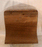Handmade Ohia Urn With Walnut Cross (AA93)