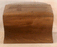 Handmade Ohia Urn with Walnut Cross