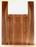 Claro Walnut Acoustic Guitar Back and Sides, Dreadnought Size, Orchard Recovery Eco-friendly, Great Color and Contrast (CH47)
