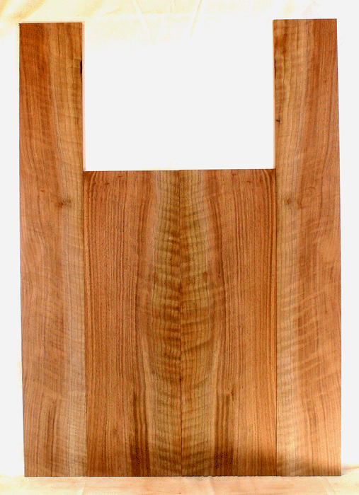 Claro Walnut Acoustic Guitar Back and Sides, Dreadnought Size, Orchard Recovery Eco-friendly, Great Color and Contrast (CH58)