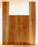 Claro Walnut Acoustic Guitar Back and Sides, Dreadnought Size, Orchard Recovery Eco-friendly, Great Color and Contrast (CH62)