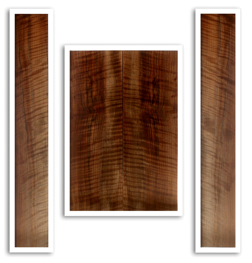 Claro Walnut Guitar Back and Sides