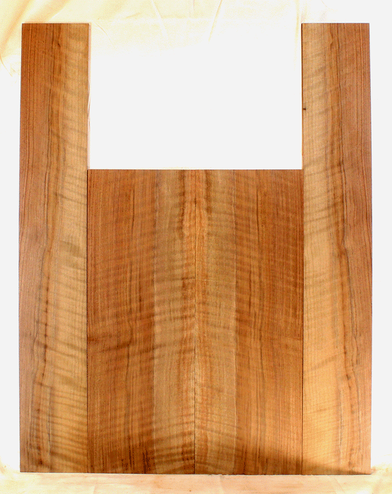 Claro Walnut Acoustic Guitar Back and Sides, Dreadnought Size, Orchard Recovery Eco-friendly, Great Color and Contrast (CH63)