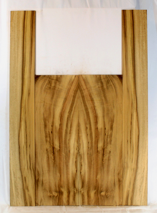Myrtle Acoustic Guitar Back and Sides, Standard Size, Great Figure, Color, and Contrast (CH70)