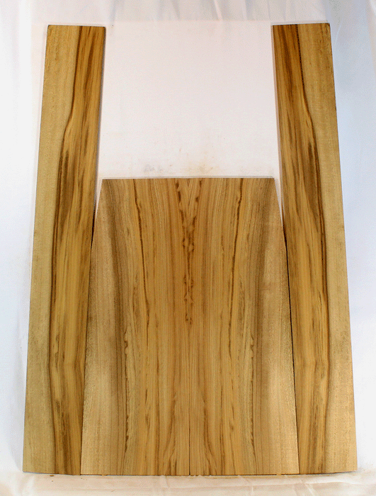 Myrtle Acoustic Guitar Back and  Sides Dreadnought Size, Excellent Color and Contrast (CH72)