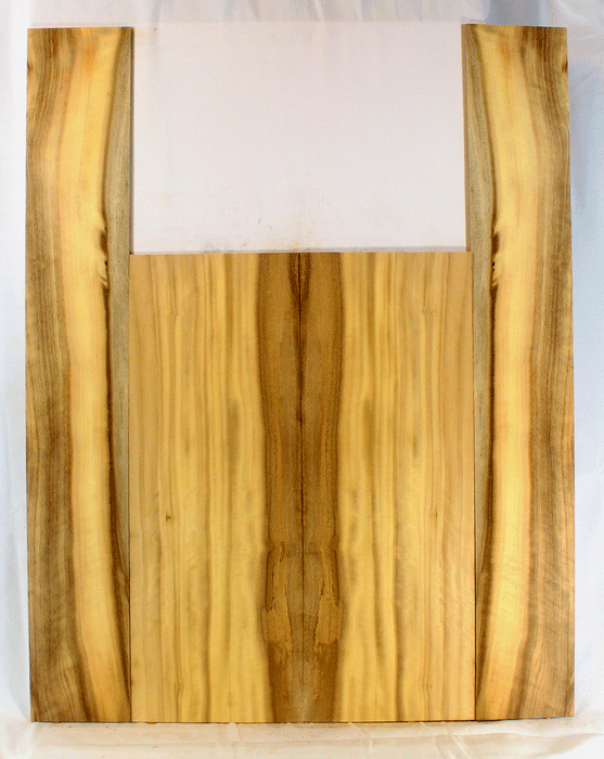 Myrtle Acoustic Guitar Back and Sides, Dreadnought Size, Great Figure, Color and Contrast (CH78)
