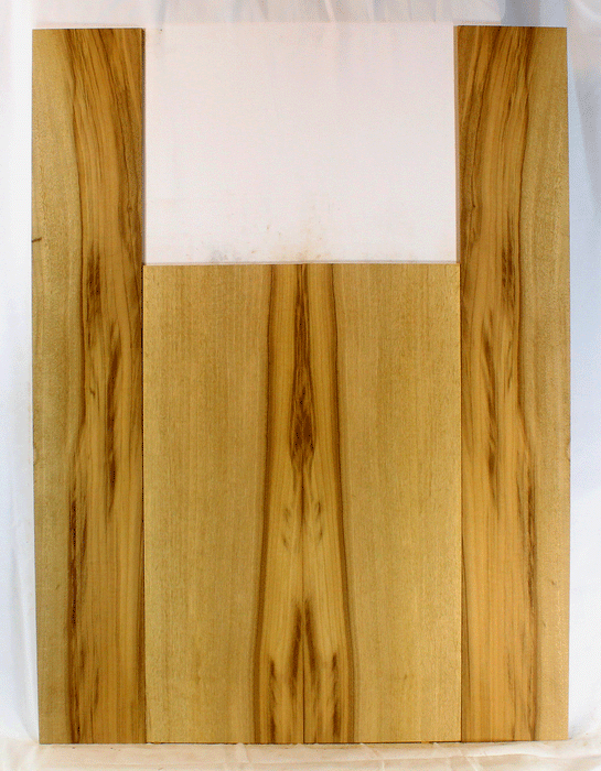 Myrtle Acoustic Guitar Back and Sides, Standard Size, Excellent Color and Contrast (CH80)