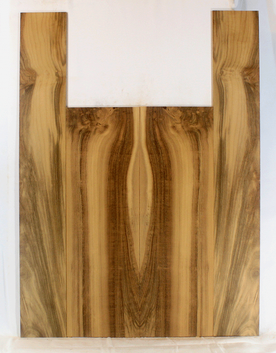 Myrtle Acoustic Guitar Back and Sides, Standard Size, Excellent Color and Contrast (CH82)
