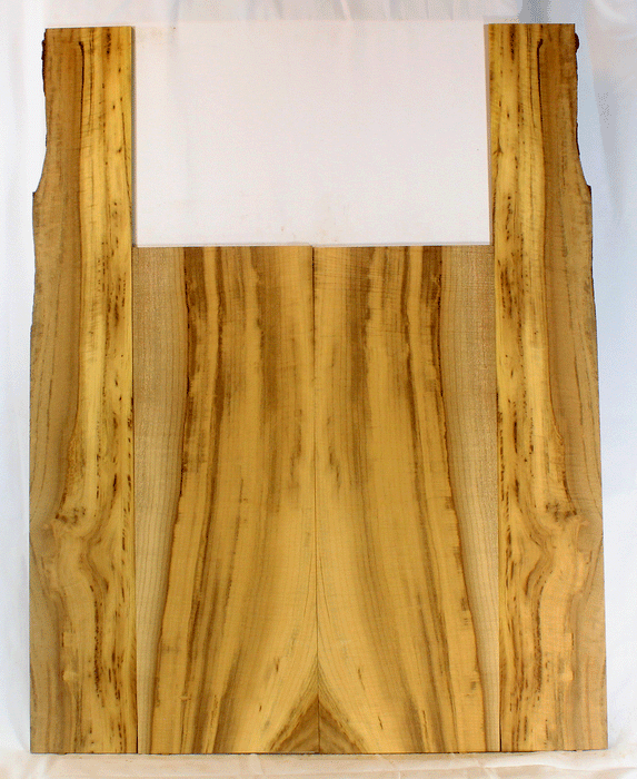 Myrtle Acoustic Guitar Back and Sides, Dreadnought Size, Great Figure, Color and Contrast (CH86)