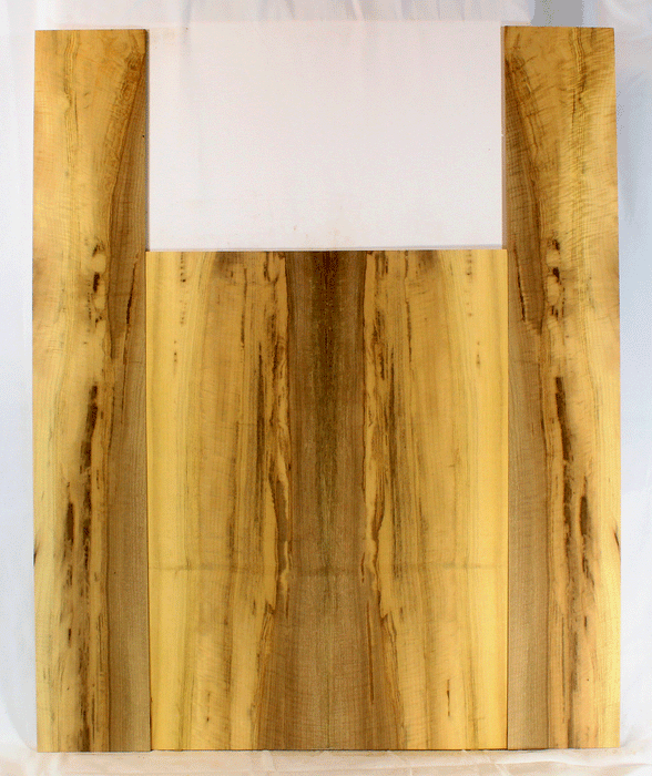 Myrtle Acoustic Guitar Back and Sides, Dreadnought Size, Great Figure, Color and Contrast (CH88)