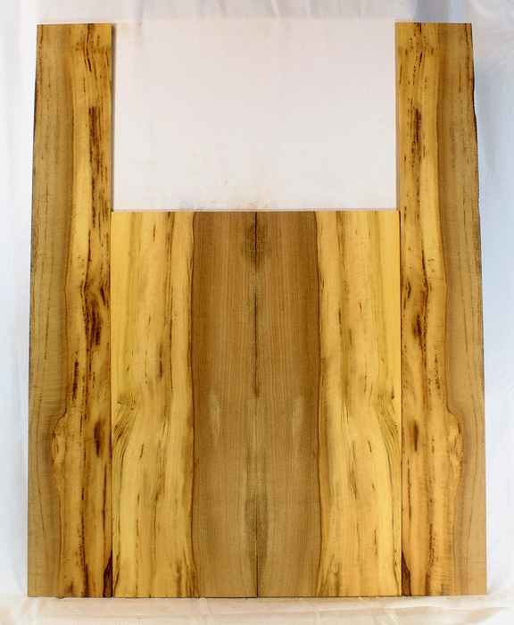 Myrtle Acoustic Guitar Back and Sides, Dreadnought Size, Great Figure, Color and Contrast (CH90)