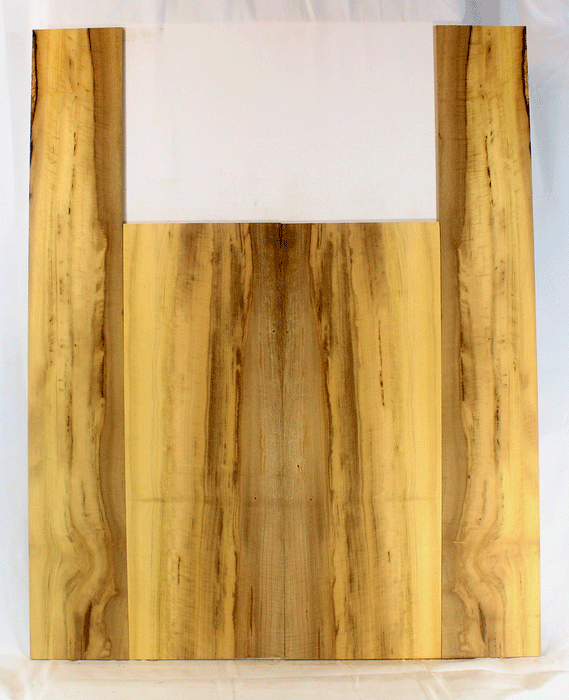 Myrtle Acoustic Guitar Back and Sides, Dreadnought Size, Great Figure, Color and Contrast (CH91)