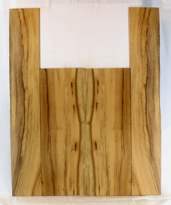 Myrtle Acoustic Guitar Back and  Sides Dreadnought Size, Excellent Color and Contrast (CH96)