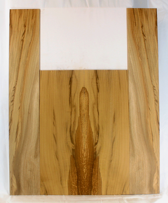 Myrtle Acoustic Guitar Back and  Sides Dreadnought Size, Excellent Color and Contrast (CI02)