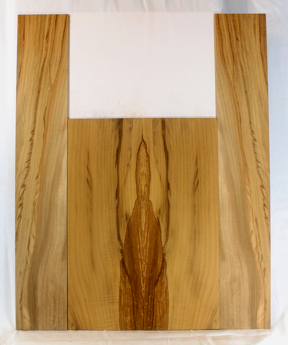 Myrtle Acoustic Guitar Back and  Sides Dreadnought Size, Excellent Color and Contrast (CI03)