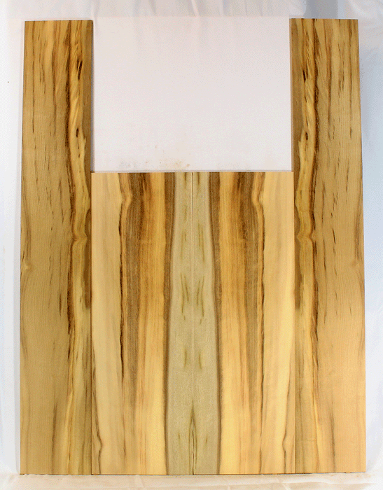 Myrtle Acoustic Guitar Back and Sides, Dreadnought Size, Great Figure, Color and Contrast (CI08)