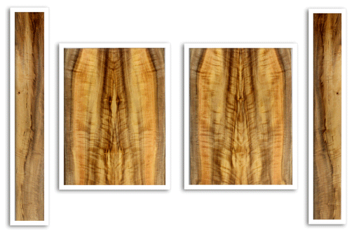 Myrtle Acoustic Guitar Top, Back and Sides