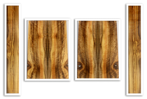 Myrtle Guitar Top, Back and Sides