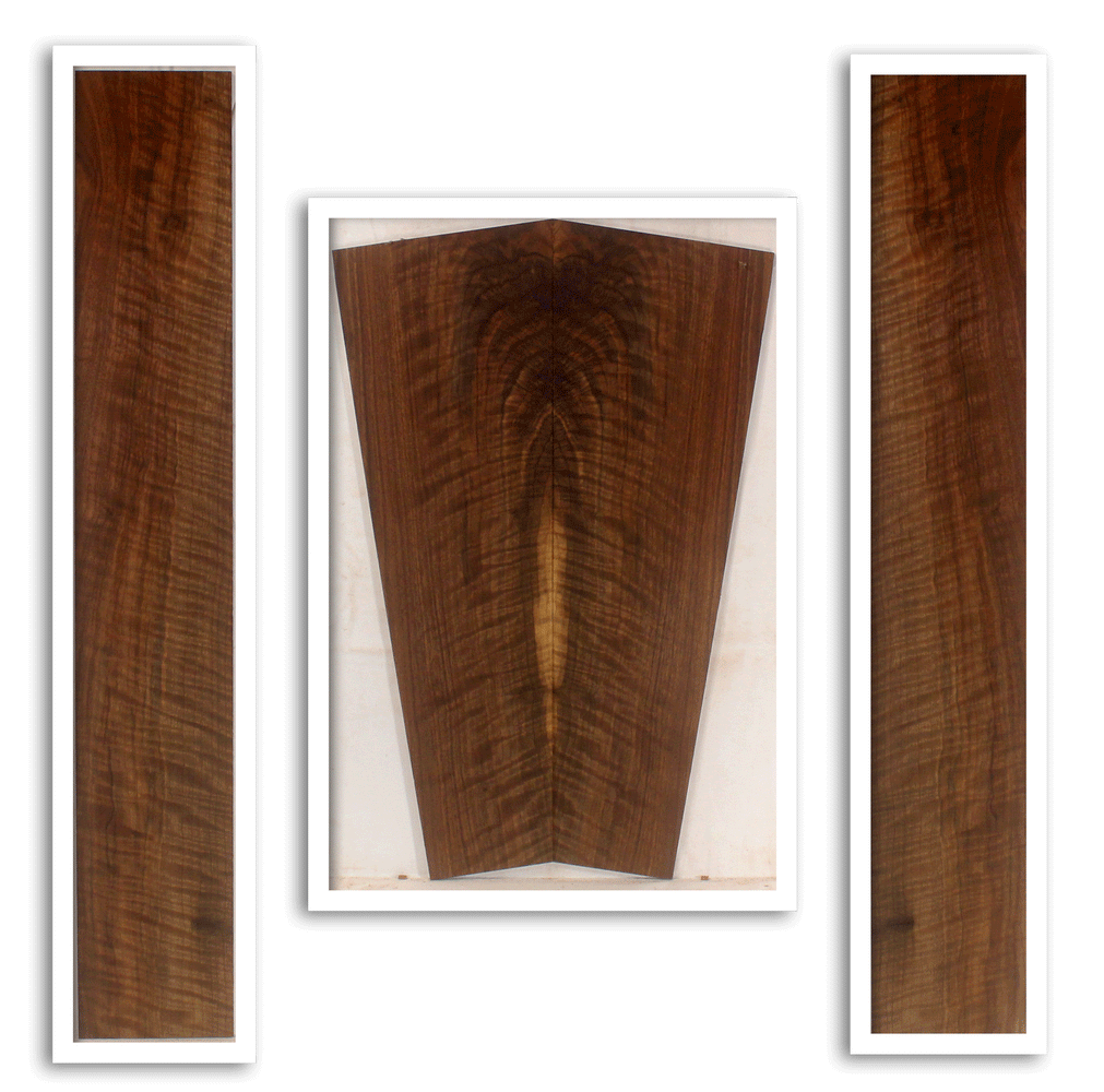 Walnut Acoustic Guitar Back and Sides Standard