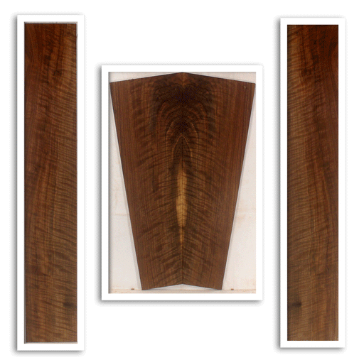 Walnut Acoustic Guitar Back and Sides Standard