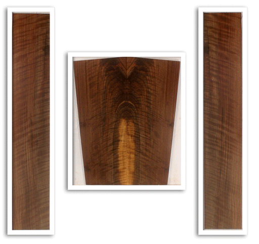 Claro Walnut Acoustic Guitar Back and Sides