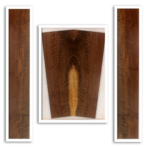 Claro Walnut Acoustic Guitar Back and Sides