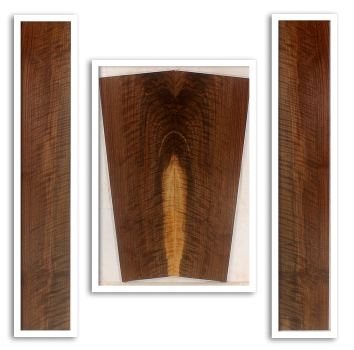 Claro Walnut Acoustic Guitar Back and Sides