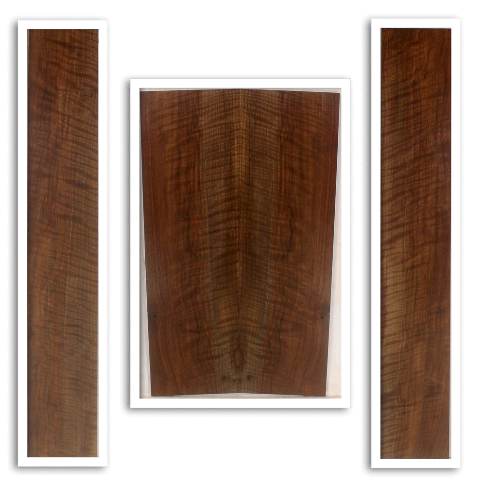 Walnut Acoustic Guitar Back and Sides