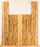 Myrtle Acoustic Guitar Top, Back and Sides, Dreadnought Size, Great Tiger Strip, Figure, Color and Contrast (CI65)