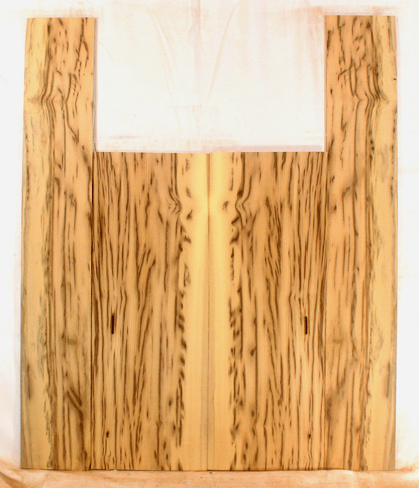 Myrtle Acoustic Guitar Top, Back and Sides, Dreadnought Size, Great Tiger Strip, Figure, Color and Contrast (CI65)