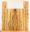 Myrtle Acoustic Guitar Top, Back and Sides, Standard Size, Great Tiger Strip, Figure, Color and Contrast (CI69)