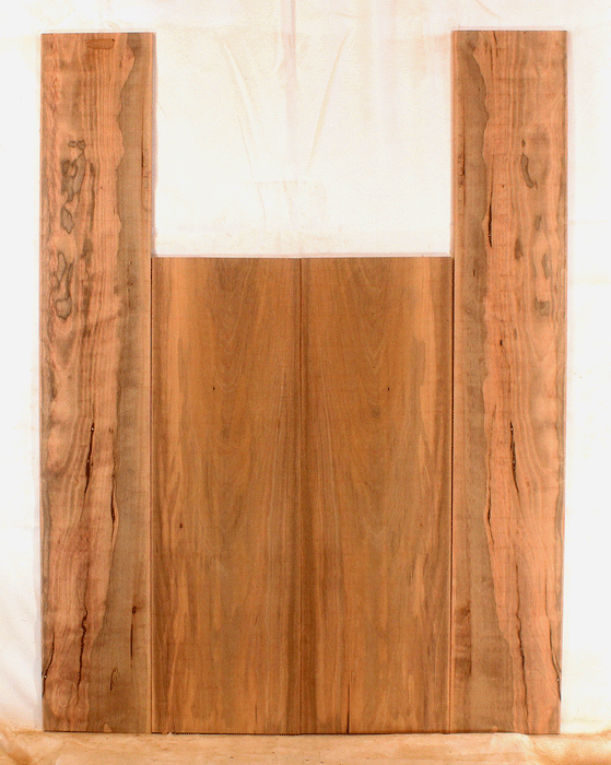 Ohia Acoustic Guitar Back and Sides, Standard Size (CI80)