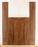 Claro Walnut Acoustic Guitar Back and Sides, Dreadnought Size, Orchard Recovery Eco-friendly, Great Color and Contrast (CI83)
