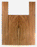 Claro Walnut Acoustic Guitar Back and Sides, Dreadnought Size, Orchard Recovery Eco-friendly, Great Figure, Color, and Contrast (CI95)