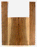 Claro Walnut Acoustic Guitar Back and Sides, Dreadnought Size, Orchard Recovery Eco-friendly, Great Figure, Color, and Contrast (CI99)