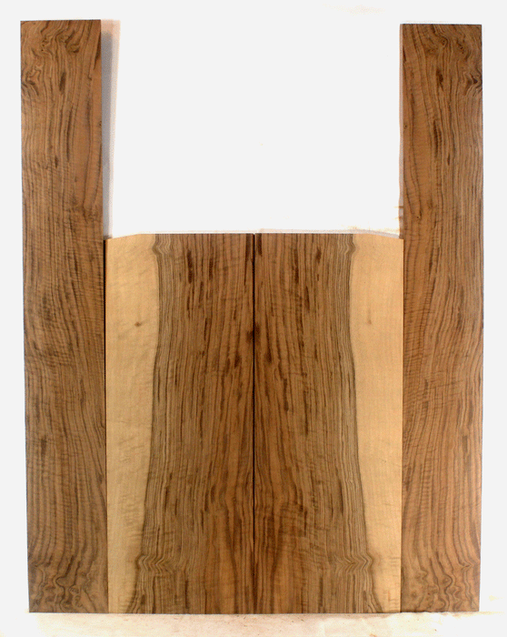 Claro Walnut Acoustic Guitar Back and Sides, Dreadnought Size, Orchard Recovery Eco-friendly, Great Figure, Color, and Contrast (CI99)