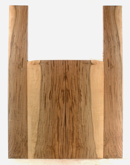 Claro Walnut Acoustic Guitar Back and Sides, Dreadnought Size, Orchard Recovery Eco-friendly, Great Figure, Color, and Contrast (CK01)